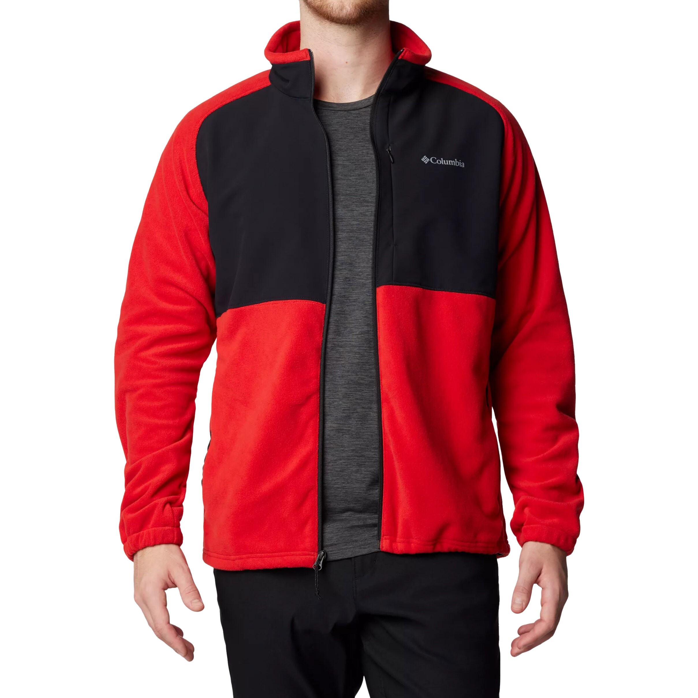 Columbia - Sage Peak Fleece - Fleecejacke - Sail Red/Black