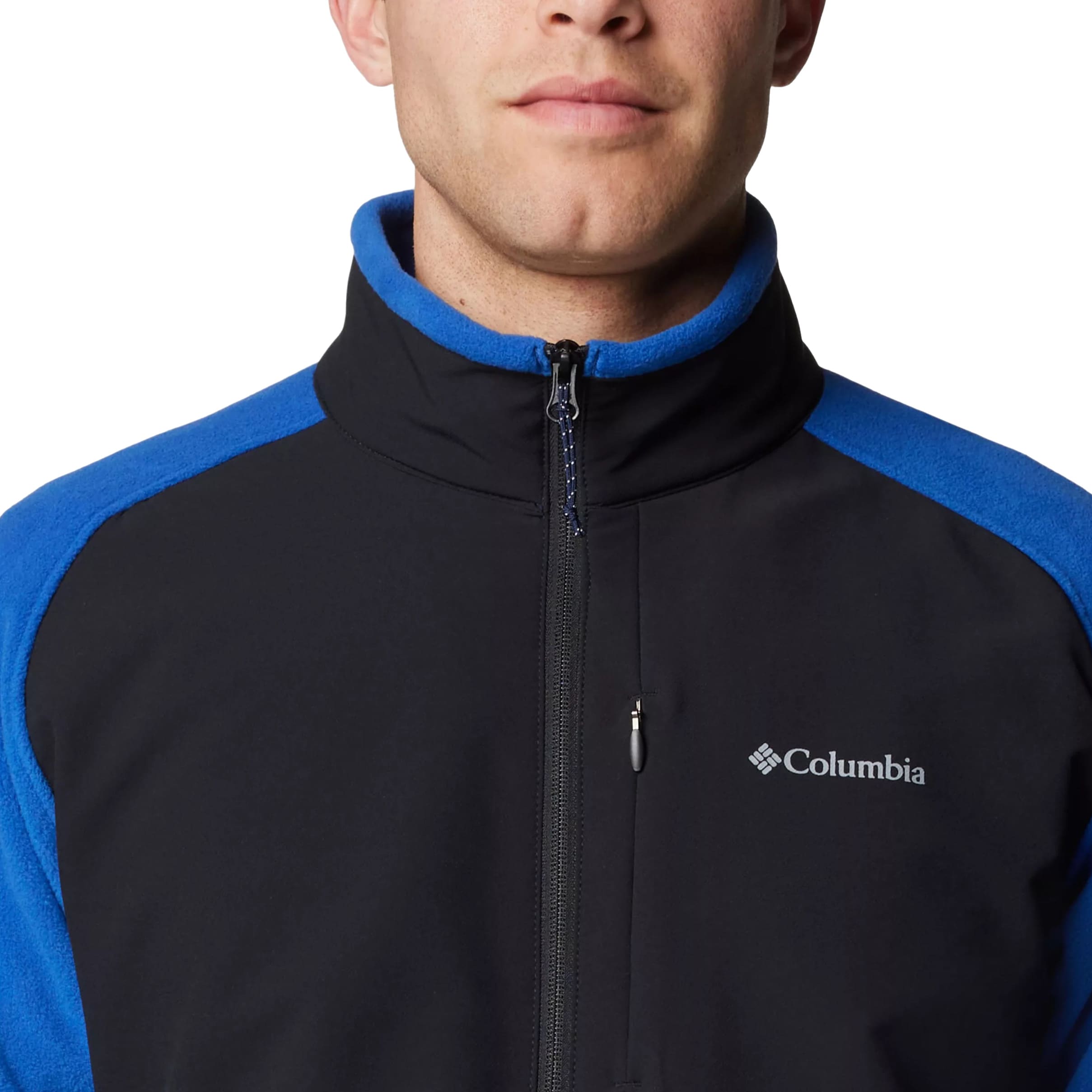 Columbia - Sage Peak Fleece - Fleecejacke - Mountain Blue/Black