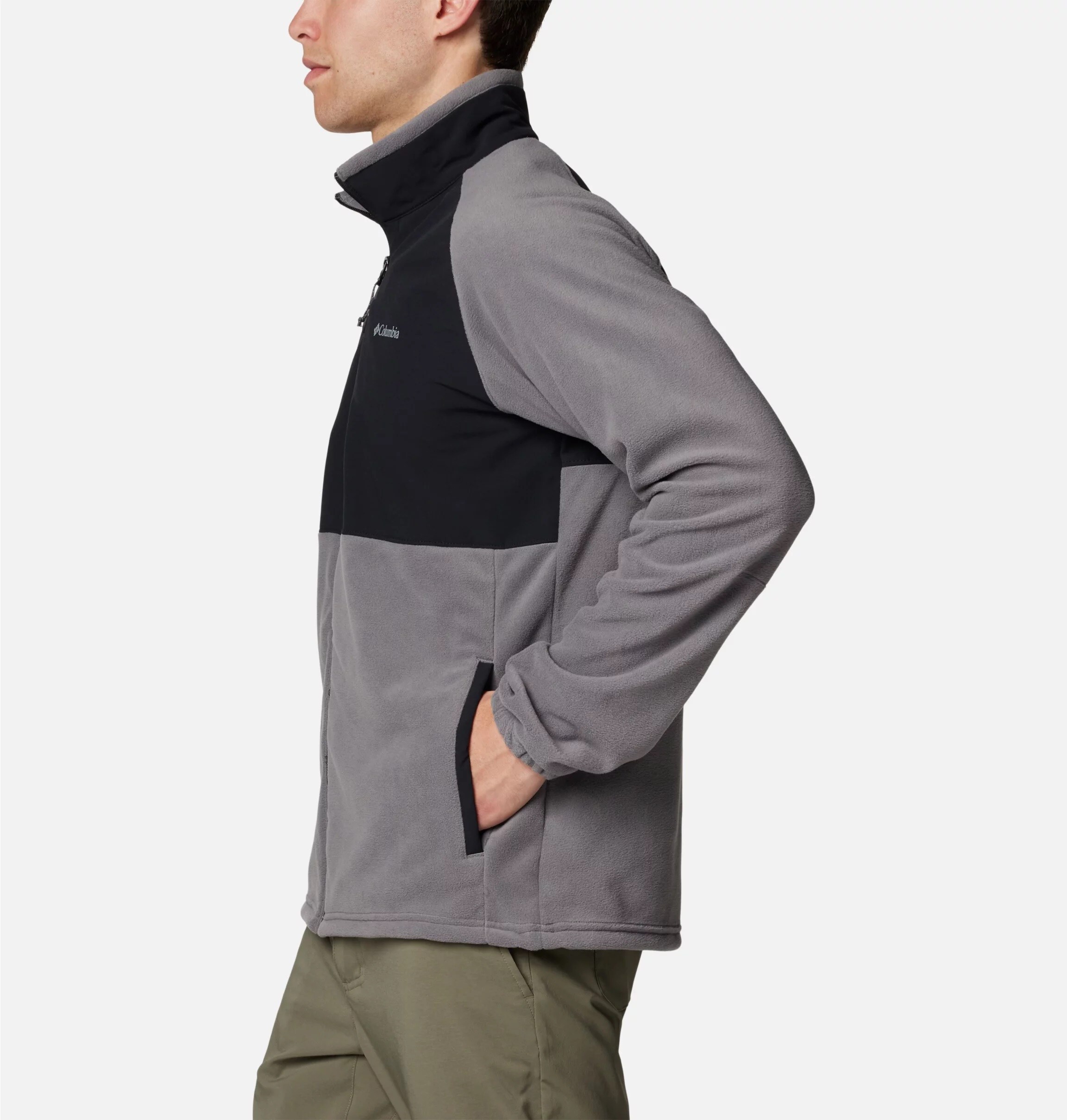 Columbia - Sage Peak Fleecejacke - City Grey/Black