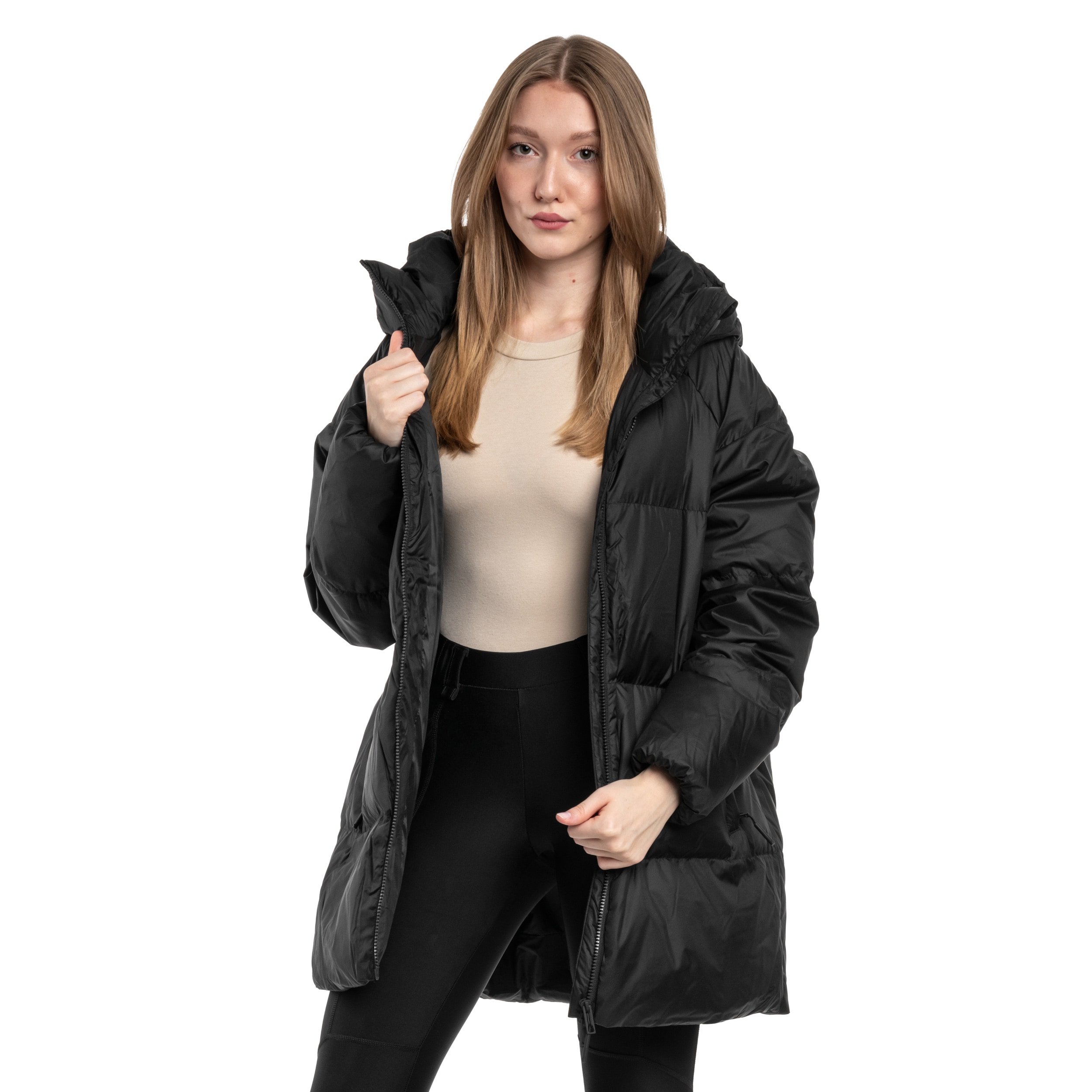 4F - F466 Damenjacke - Schwarz