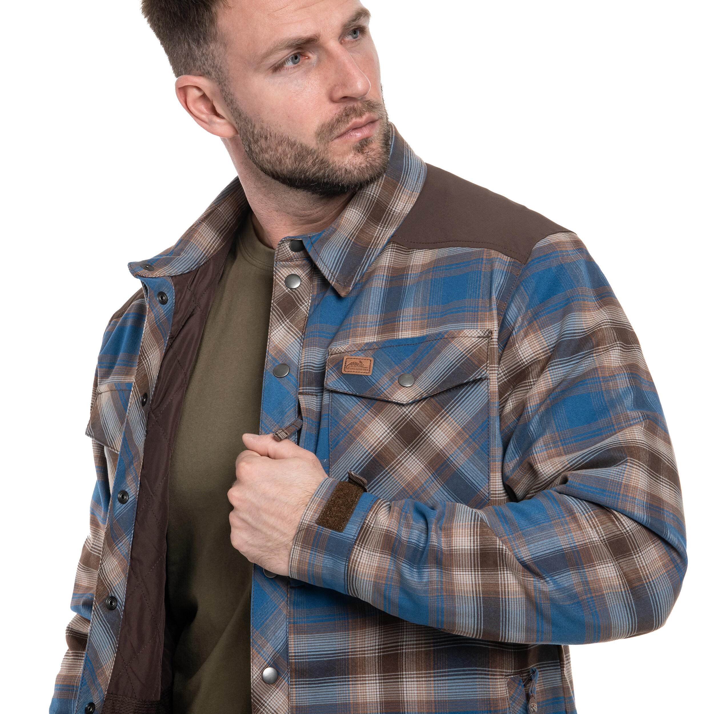 Helikon-Tex - Winter Warden Long Sleeve Hemd - Forest Blue Plaid