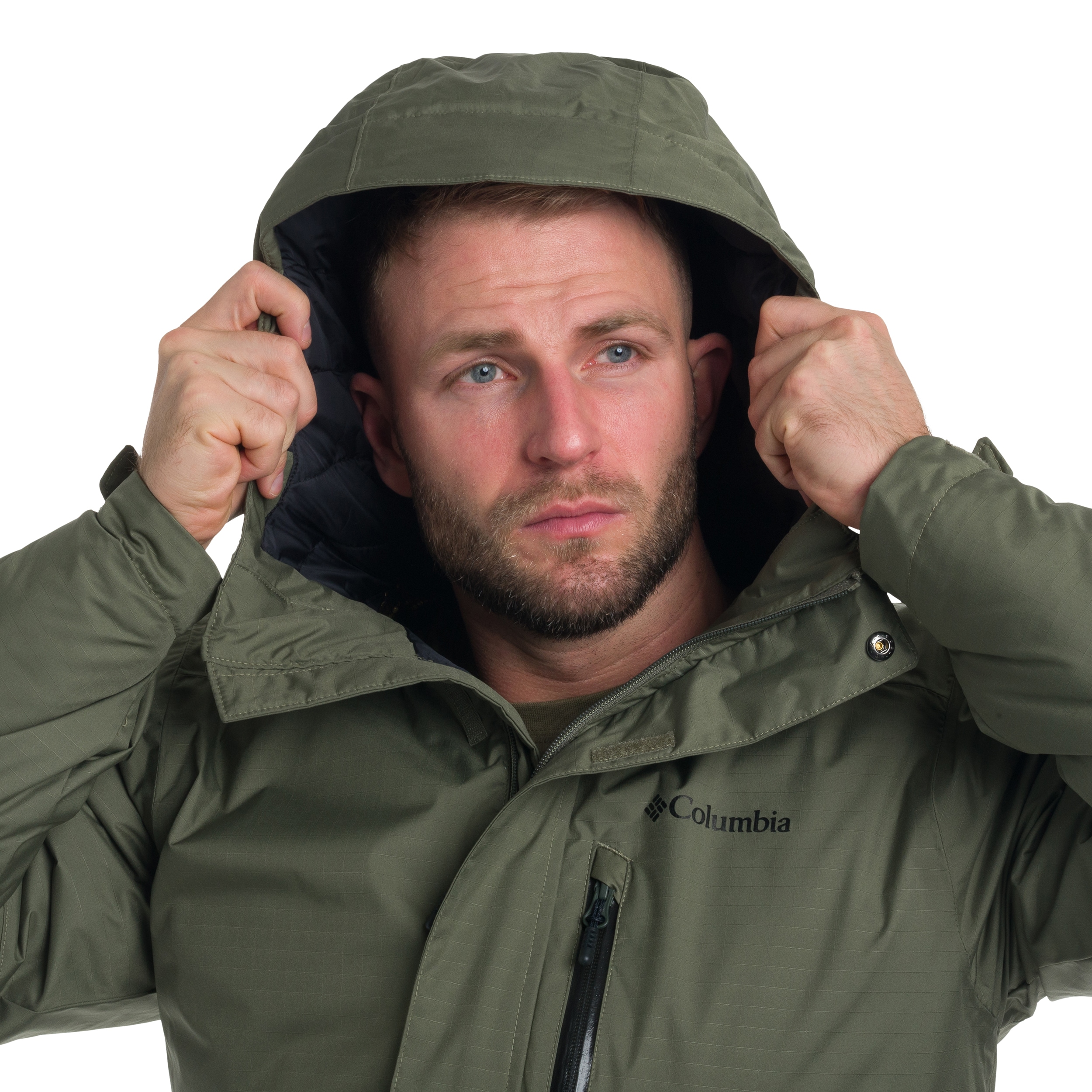 Columbia - Oak Harbor II Insulated Waterproof Jacke - Stone Green