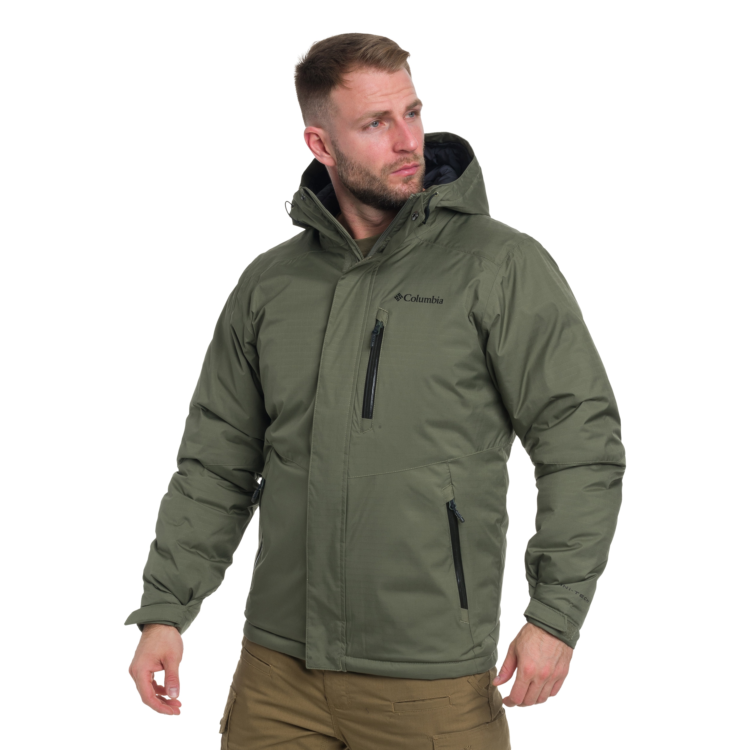 Columbia - Oak Harbor II Insulated Waterproof Jacke - Stone Green