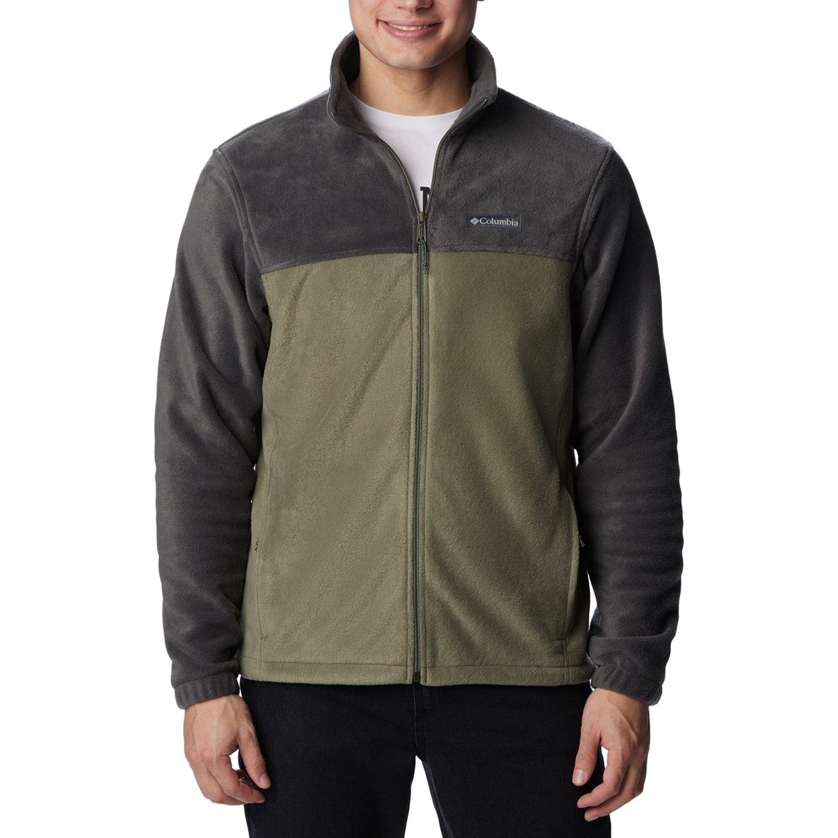 Columbia - Steens Mountain Fleecejacke - Shark / Stone Green