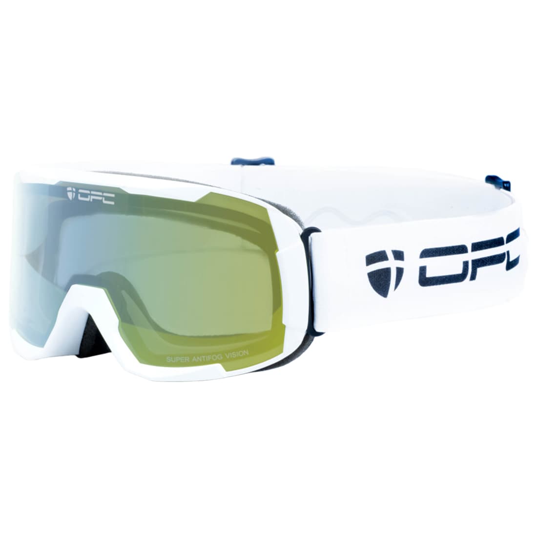 OPC Performance Kids Mammoth Schutzbrille - Matt White/Gold REVO S1