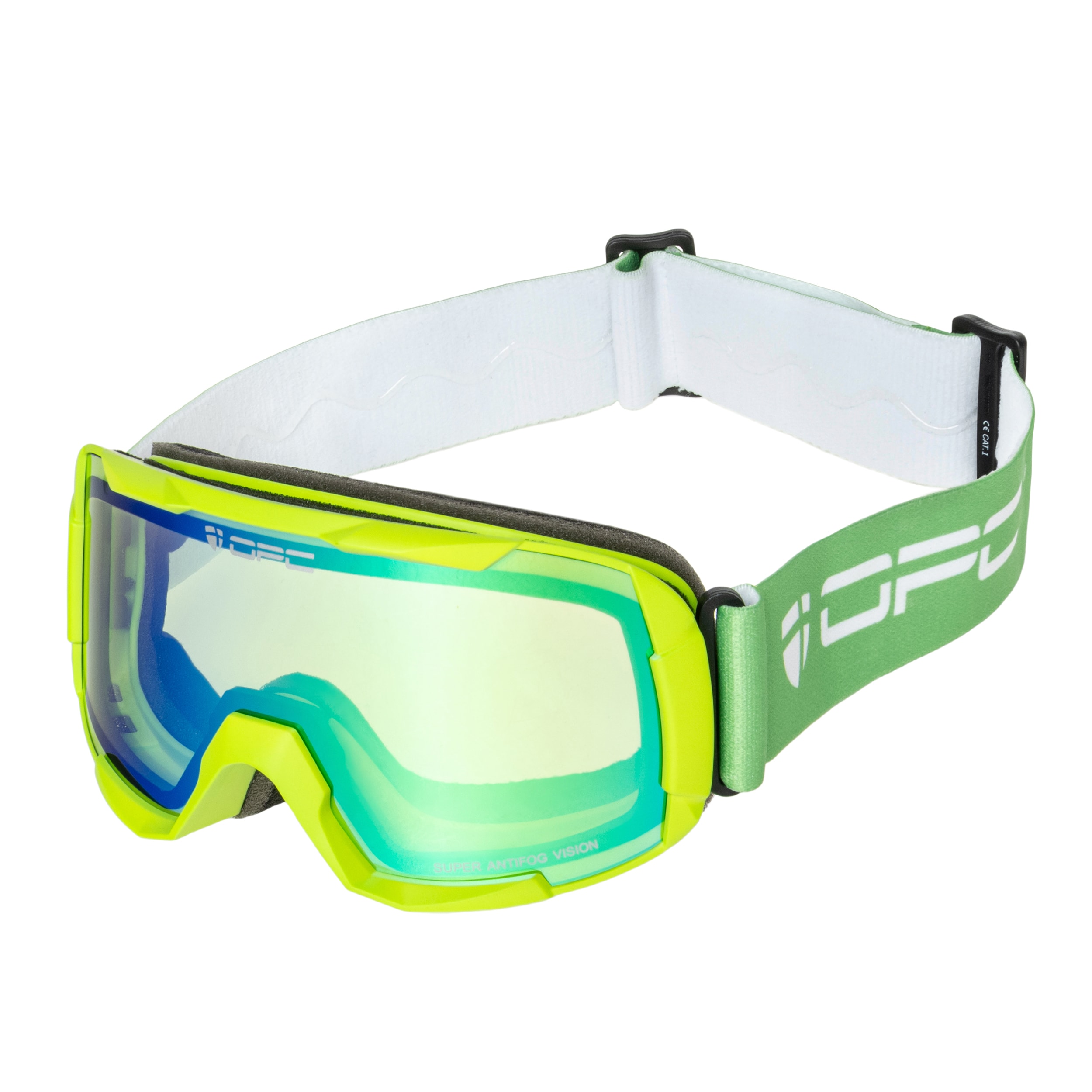 OPC Performance Kids Mammoth Schutzbrille - Matt Green/Green REVO