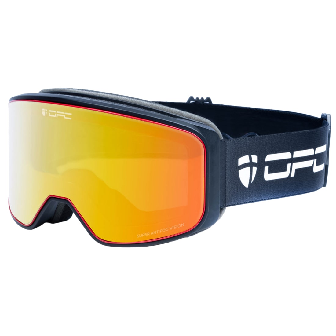 OPC - Performance Aspen REVO Schutzbrille - Matt Black Red/Red