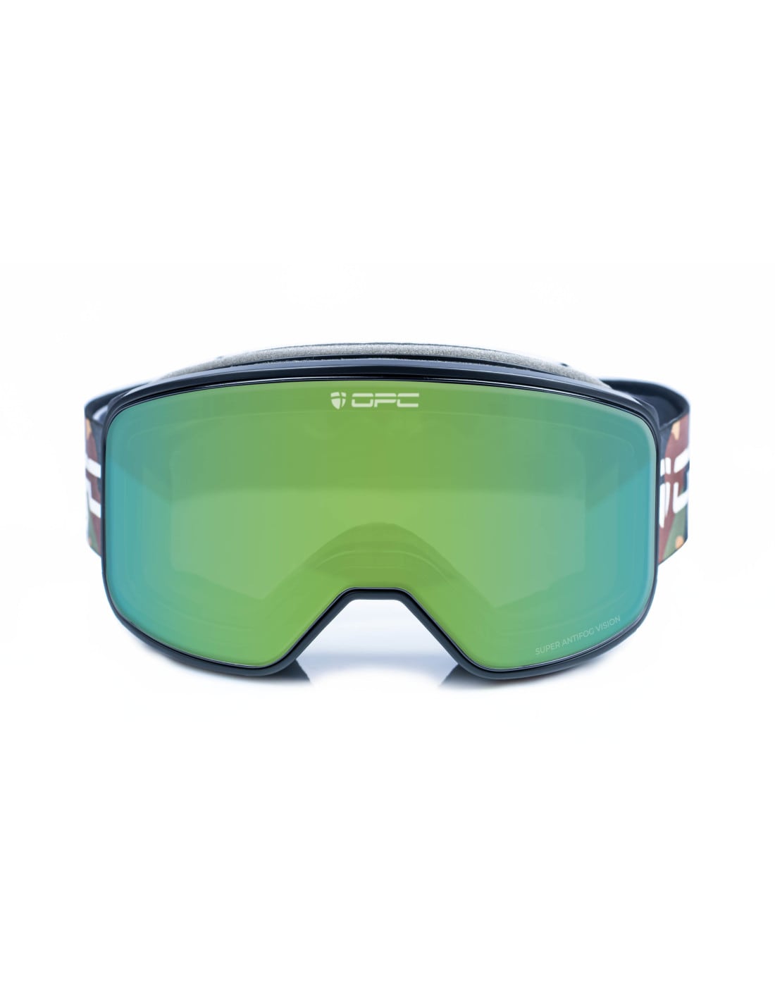 OPC Sport - Performance Aspen REVO Skibrille - Matt Black Camo/Green