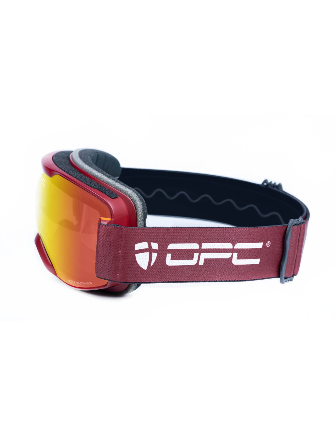 OPC Davos OTG REVO Schutzbrille - Matt Cherry/Red