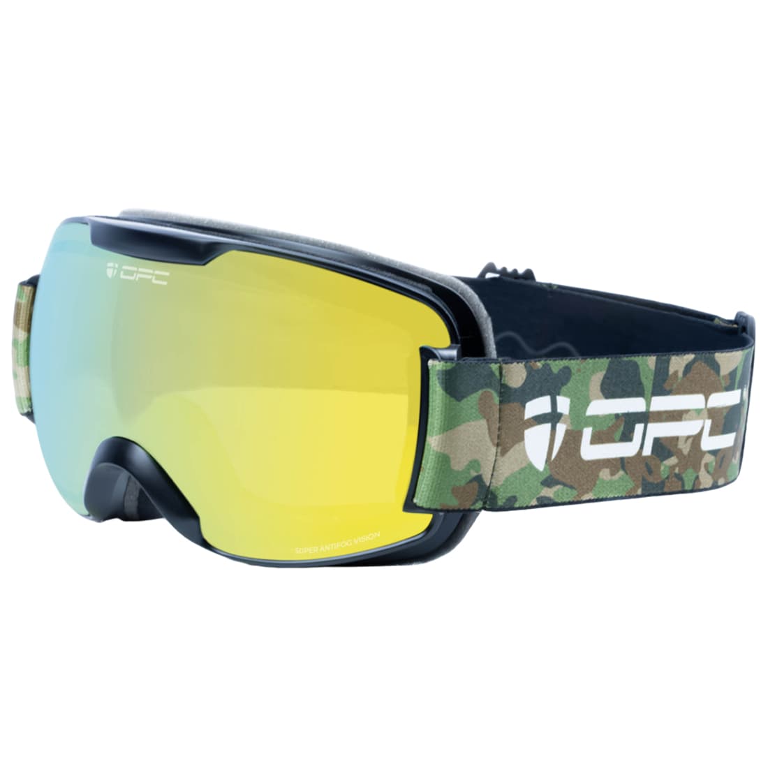 OPC Davos OTG REVO Schutzbrille - Matt Black Camo/Gold