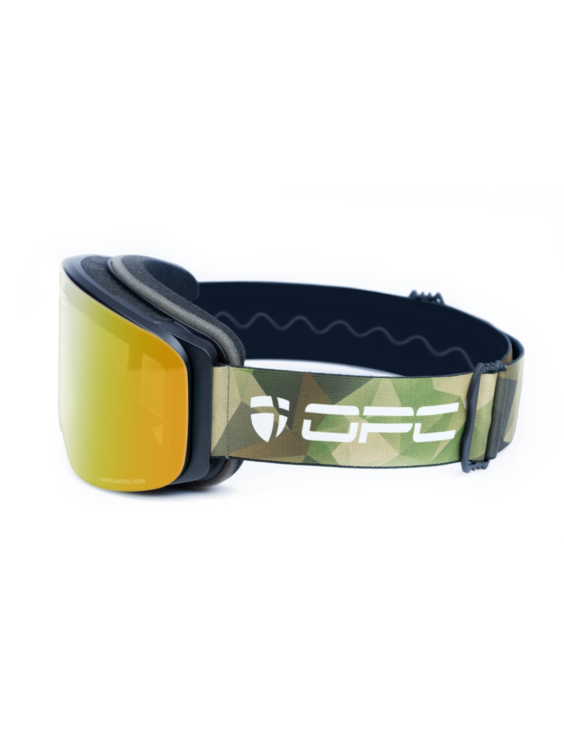 OPC Laxx Magnetic Schutzbrille - Matt Black Camo/Gold