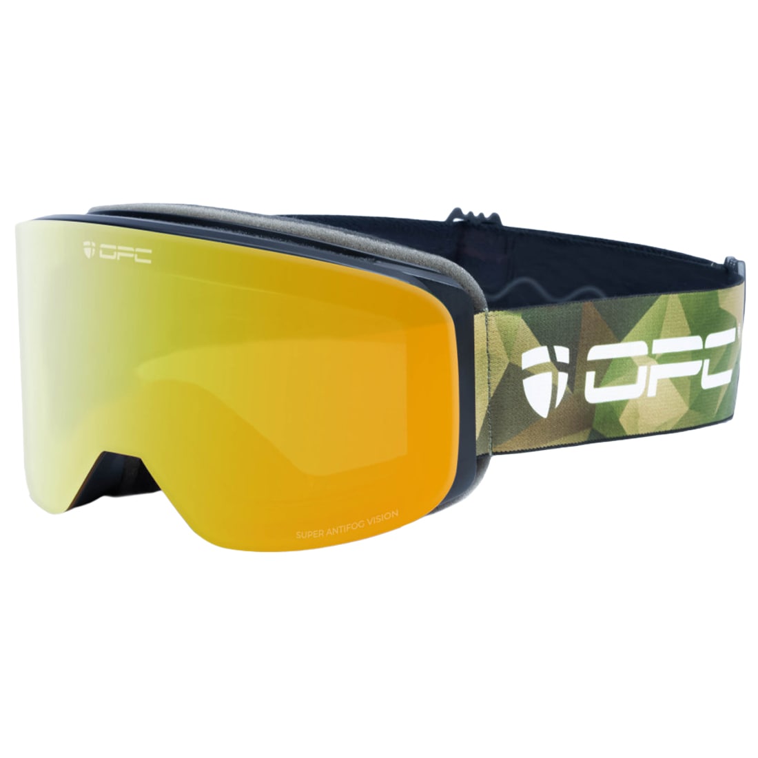 OPC Laxx Magnetic Schutzbrille - Matt Black Camo/Gold