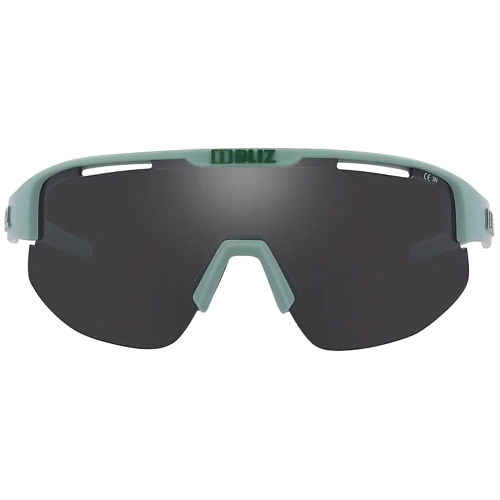 Bliz Matrix Small Nano Optics Sonnenbrille - Matte Green/Smoke Mirror Silver