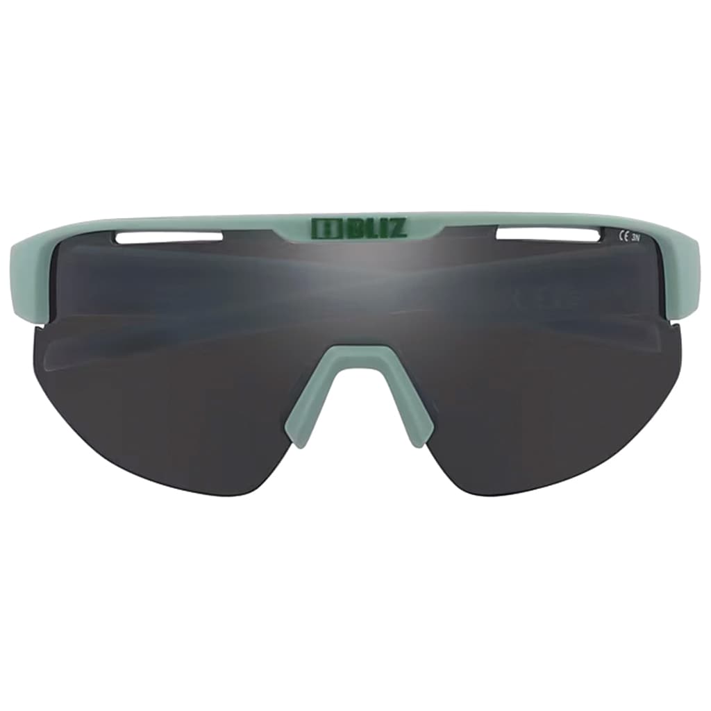 Bliz Matrix Small Nano Optics Sonnenbrille - Matte Green/Smoke Mirror Silver