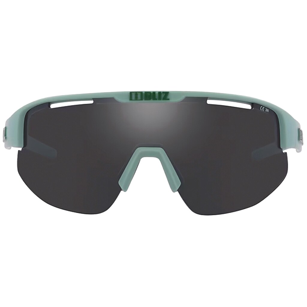 Bliz Matrix Nano Optics Sonnenbrille - Matte Green/Smoke Mirror Silver