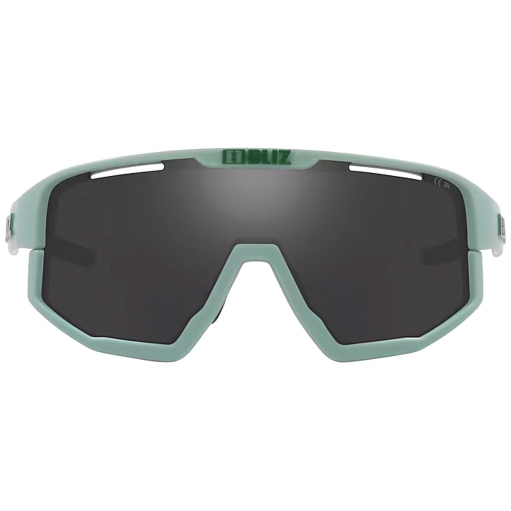 Bliz - Fusion Small Sonnenbrille - Matte Green/Smoke Mirror Silver