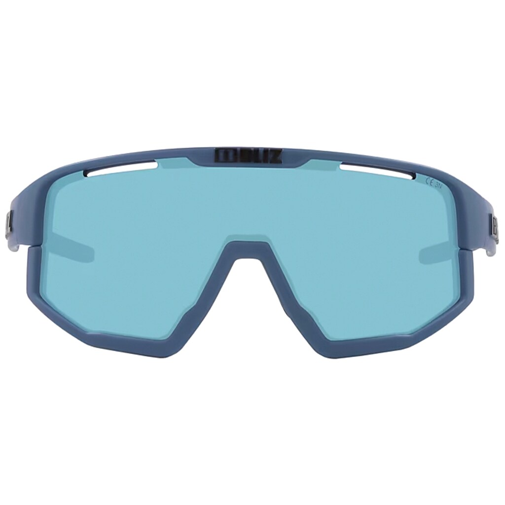 Bliz Fusion Small Sonnenbrille - Matte Blue/Smoke Mirror Ice Blue