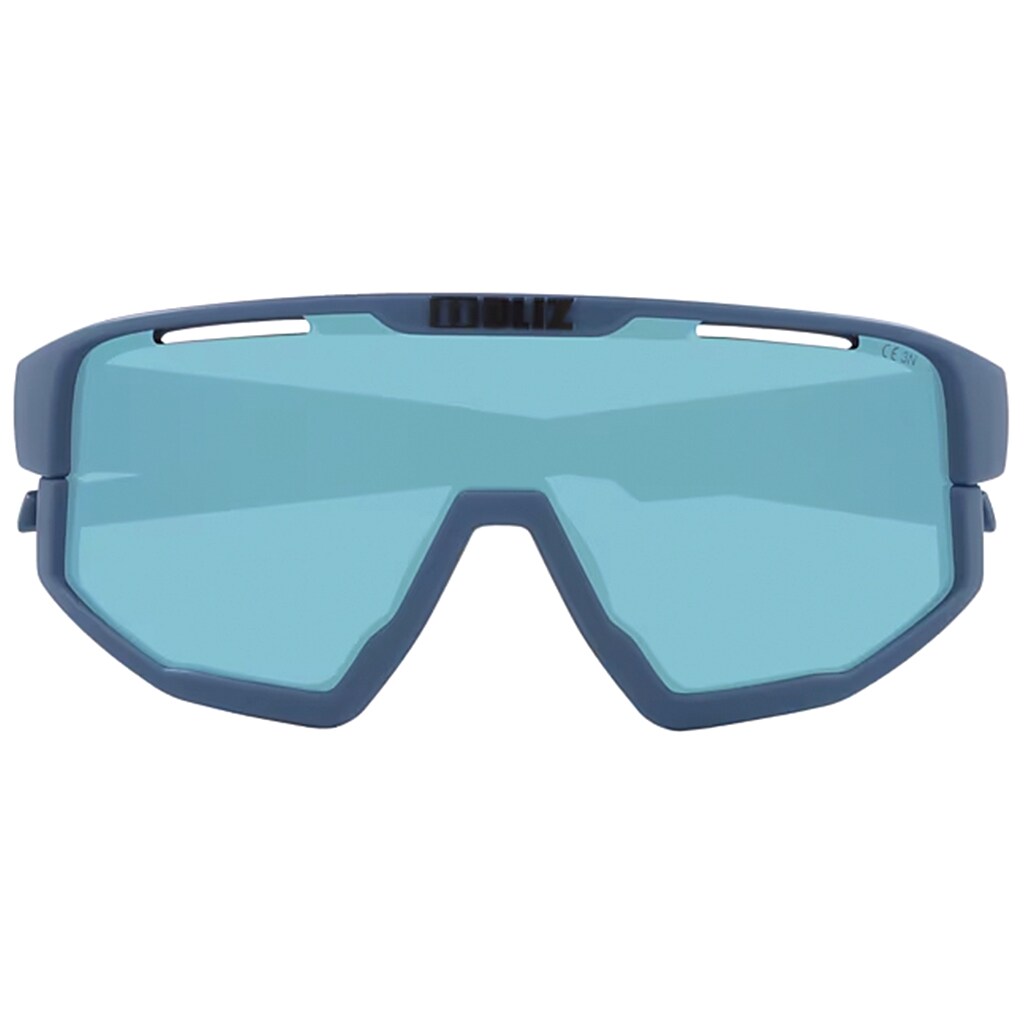 Bliz Fusion Small Sonnenbrille - Matte Blue/Smoke Mirror Ice Blue