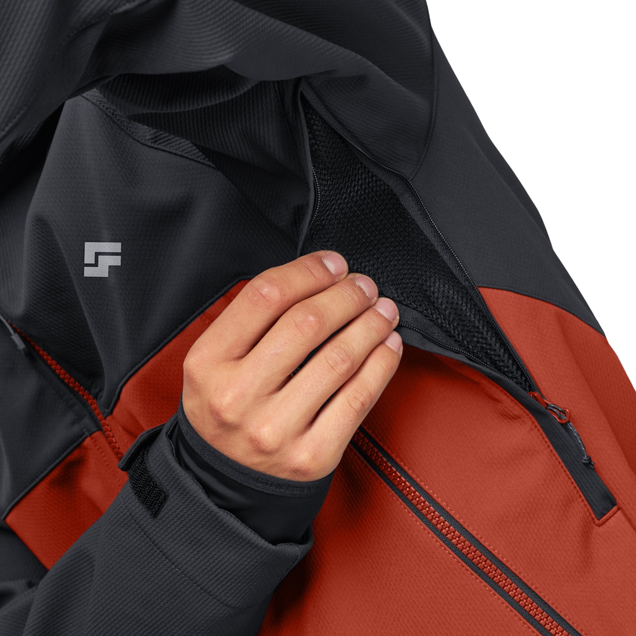 Alpinus - Softshell Pelat Jacke - Brick Red