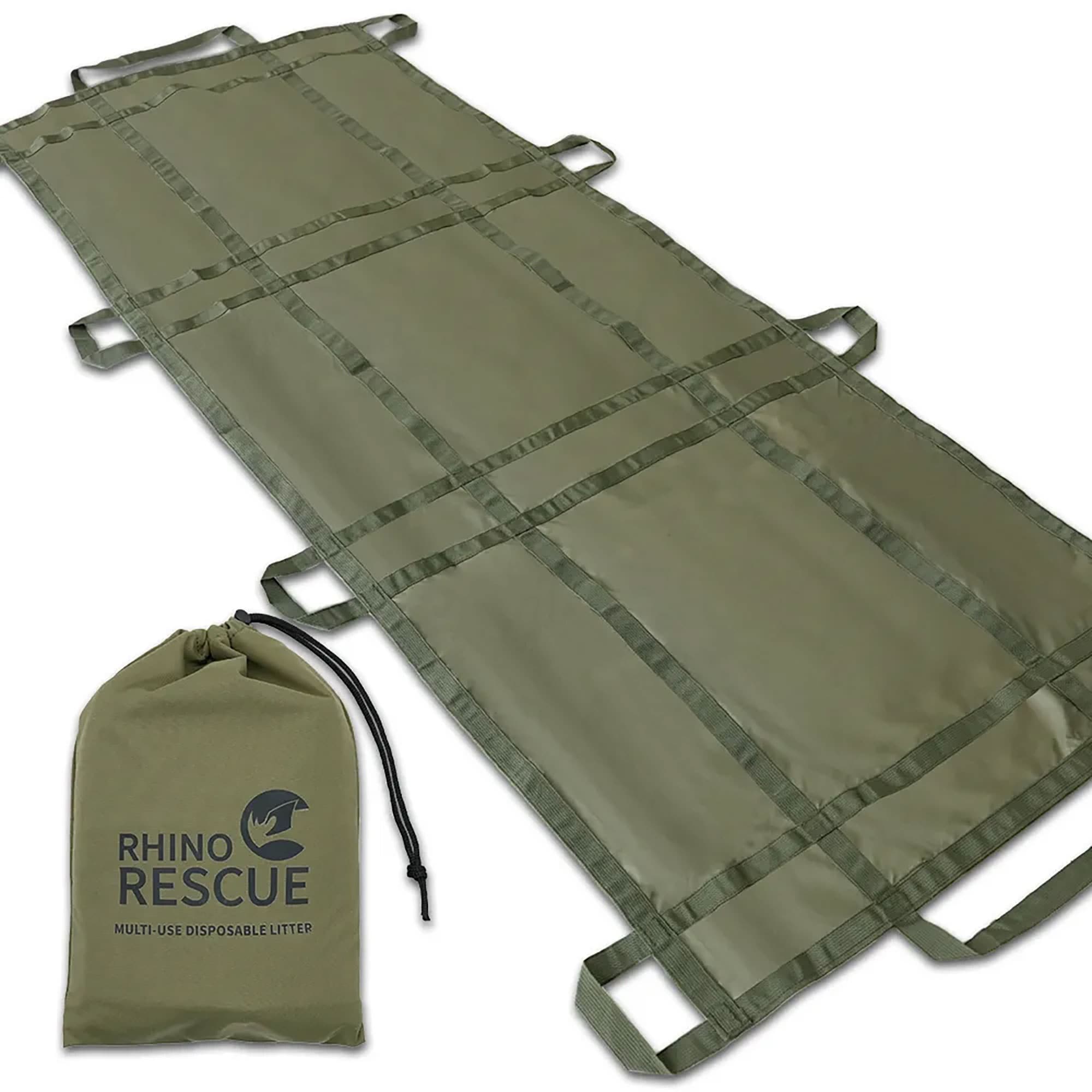 Rhino Rescue - Multi-Use Disposable Litter Sling Notfalltrage - Olive