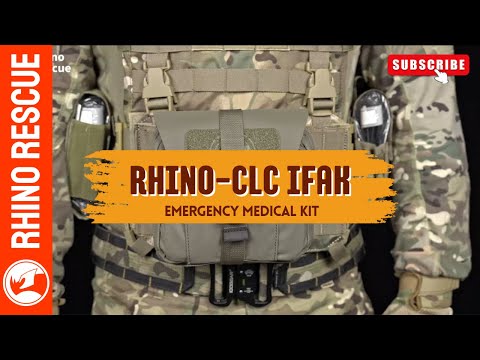 Rhino Rescue - CLC IFAK Level-II Rip Away Erste-Hilfe-Set - Olive