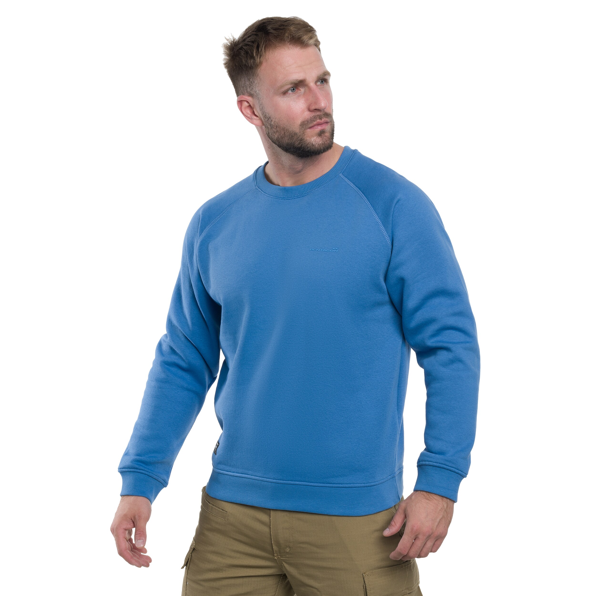 Pentagon - Hawk Blank Sweatshirt - Dawn Blue