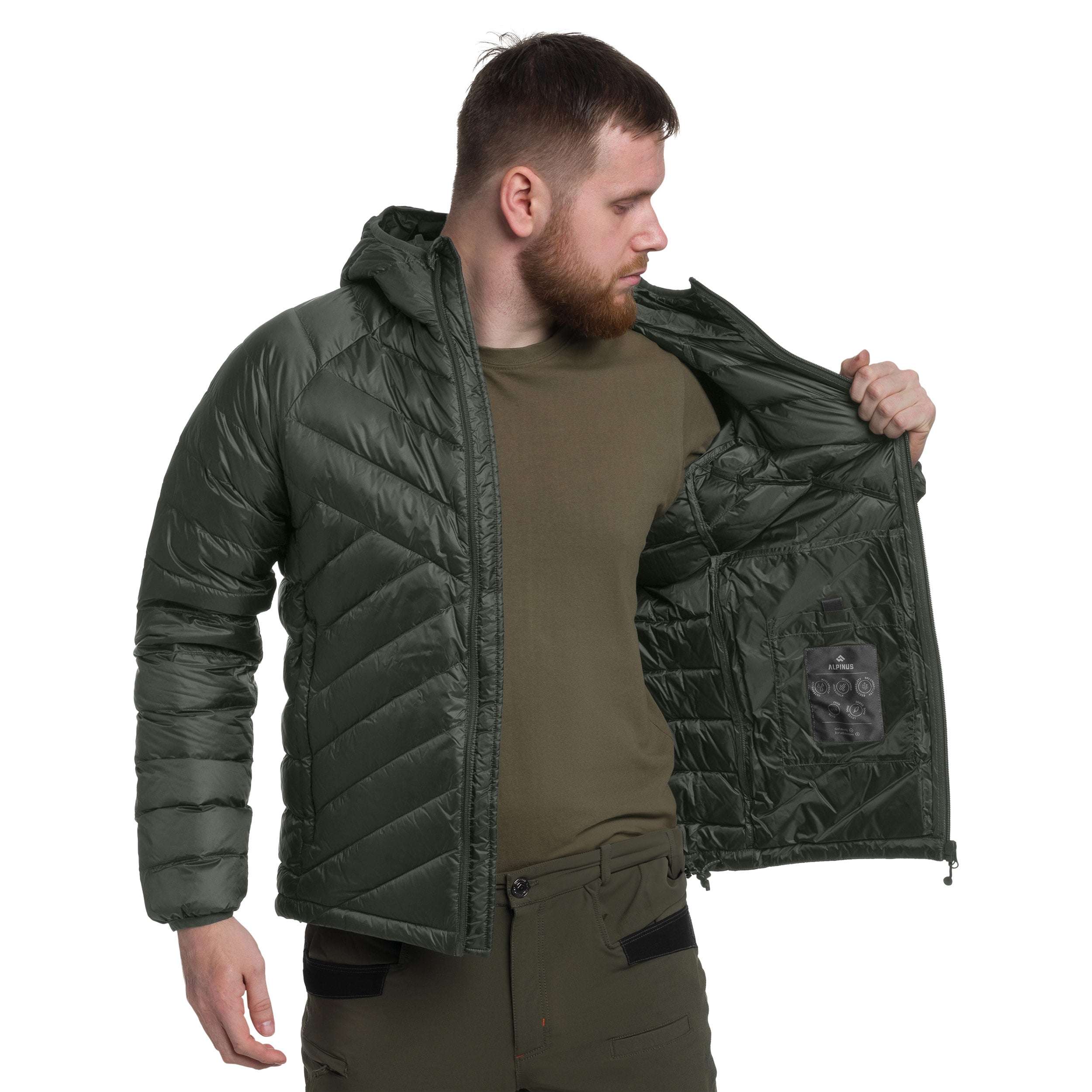 Alpinus - Pollux Jacke - Khaki