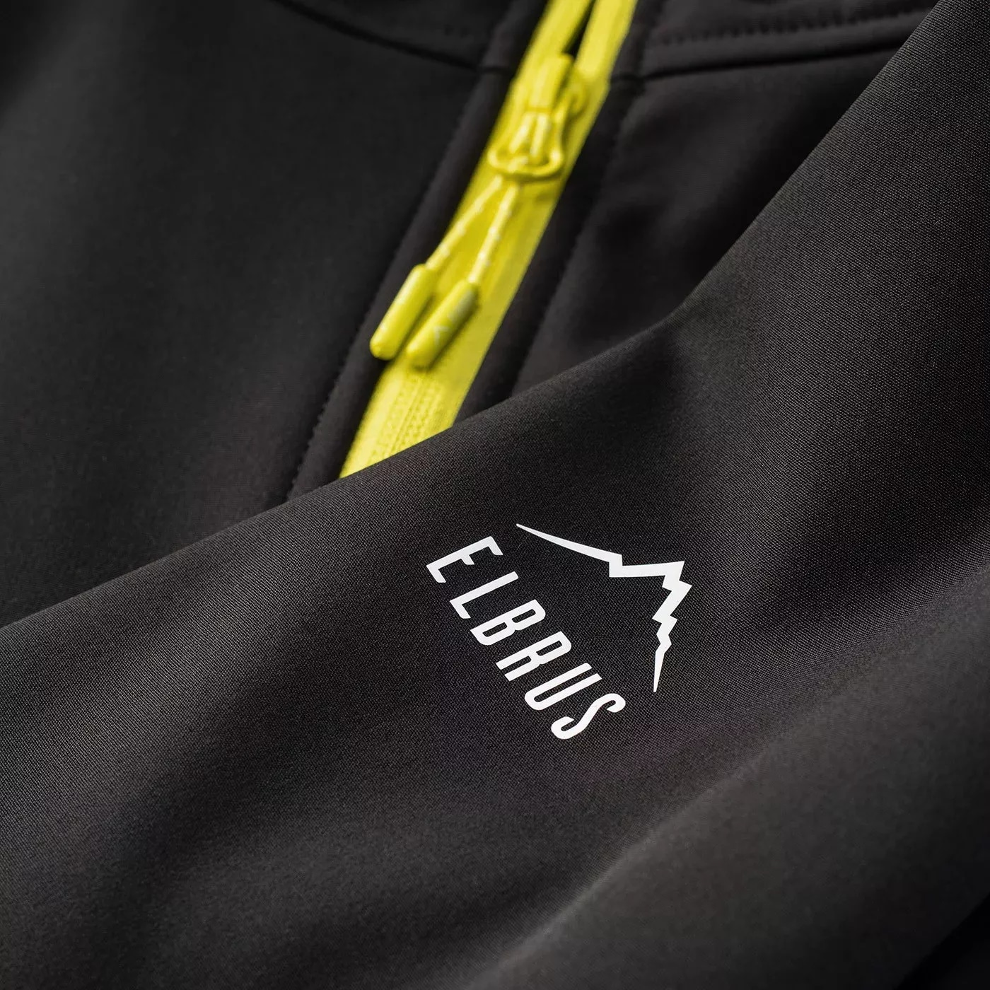 Elbrus - Iver II Jacke - Black/Yellow