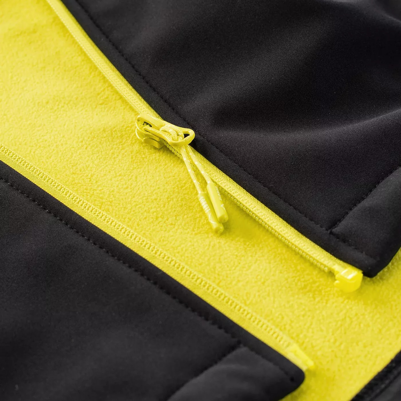 Elbrus - Iver II Jacke - Black/Yellow