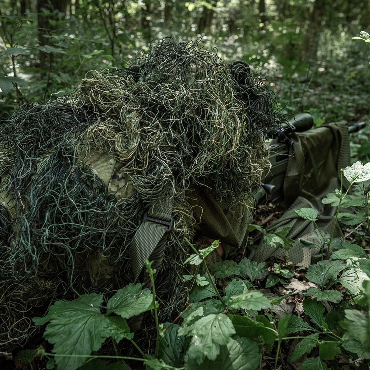 MFH - Ghilie Camo Parka - Tarnanzug - Woodland