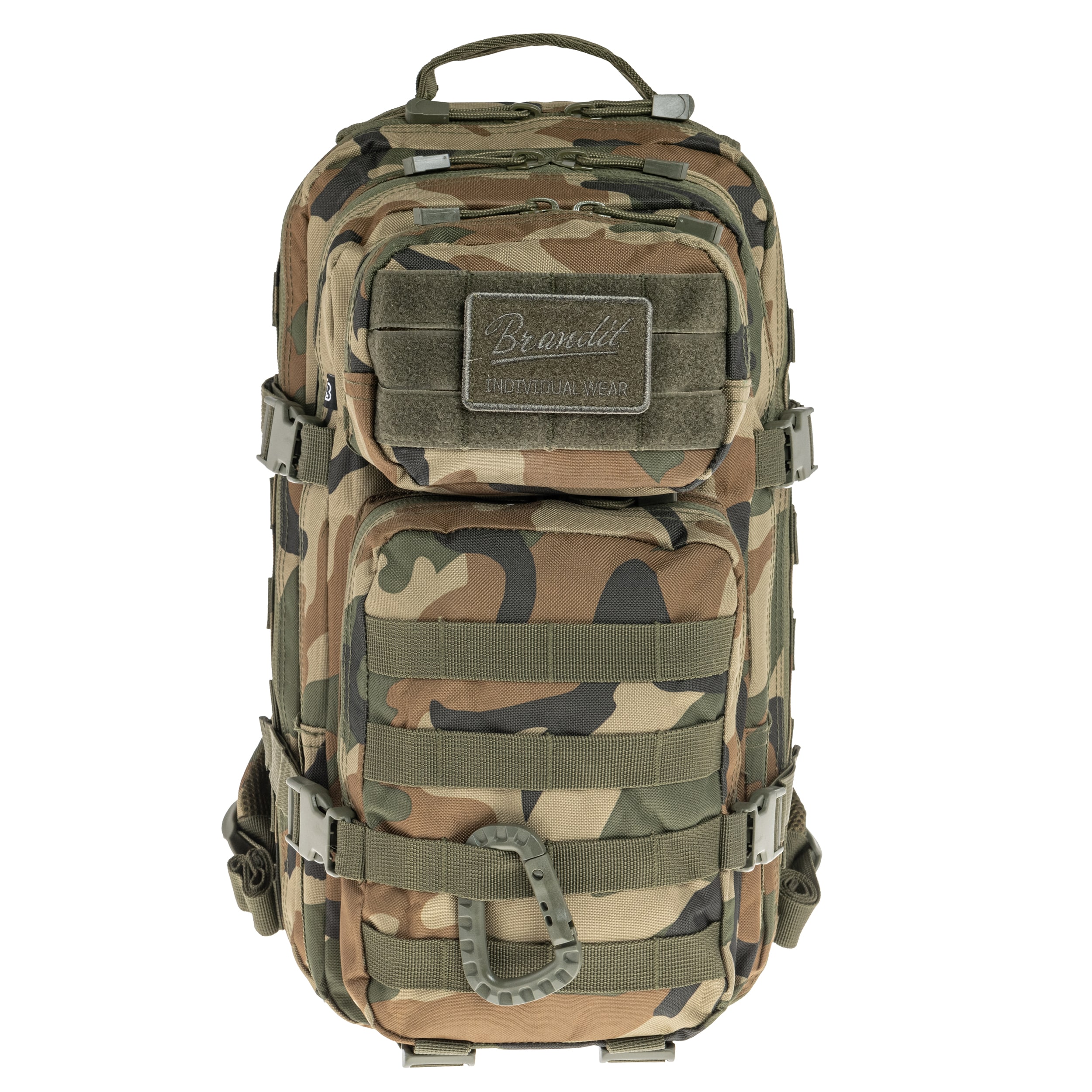 Brandit - Assault Pack Medium Rucksack 25 l - Woodland