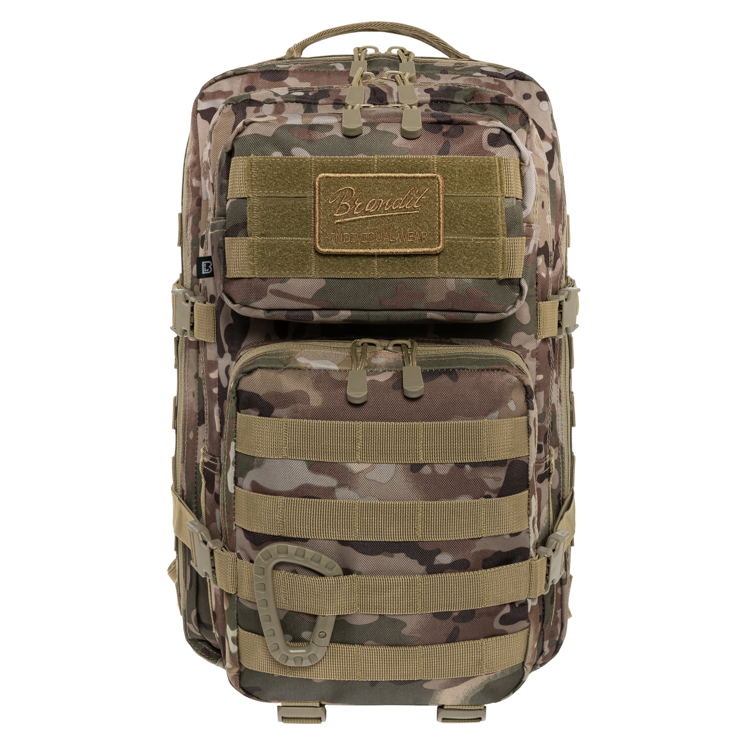 Brandit - Assault Pack Large Rucksack 40 l - Arid MC Camo