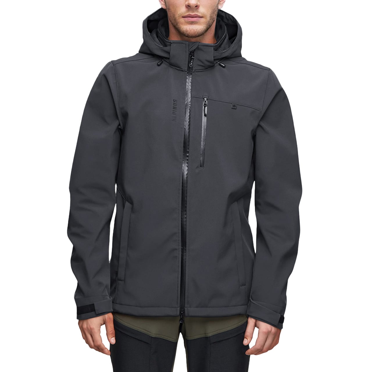 Alpinus - Softshell Roignais Jacke - Schwarz/Graphit