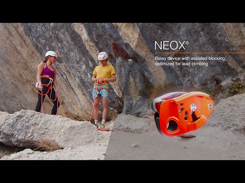 Petzl - Neox Sicherungsgerät - Light Grey