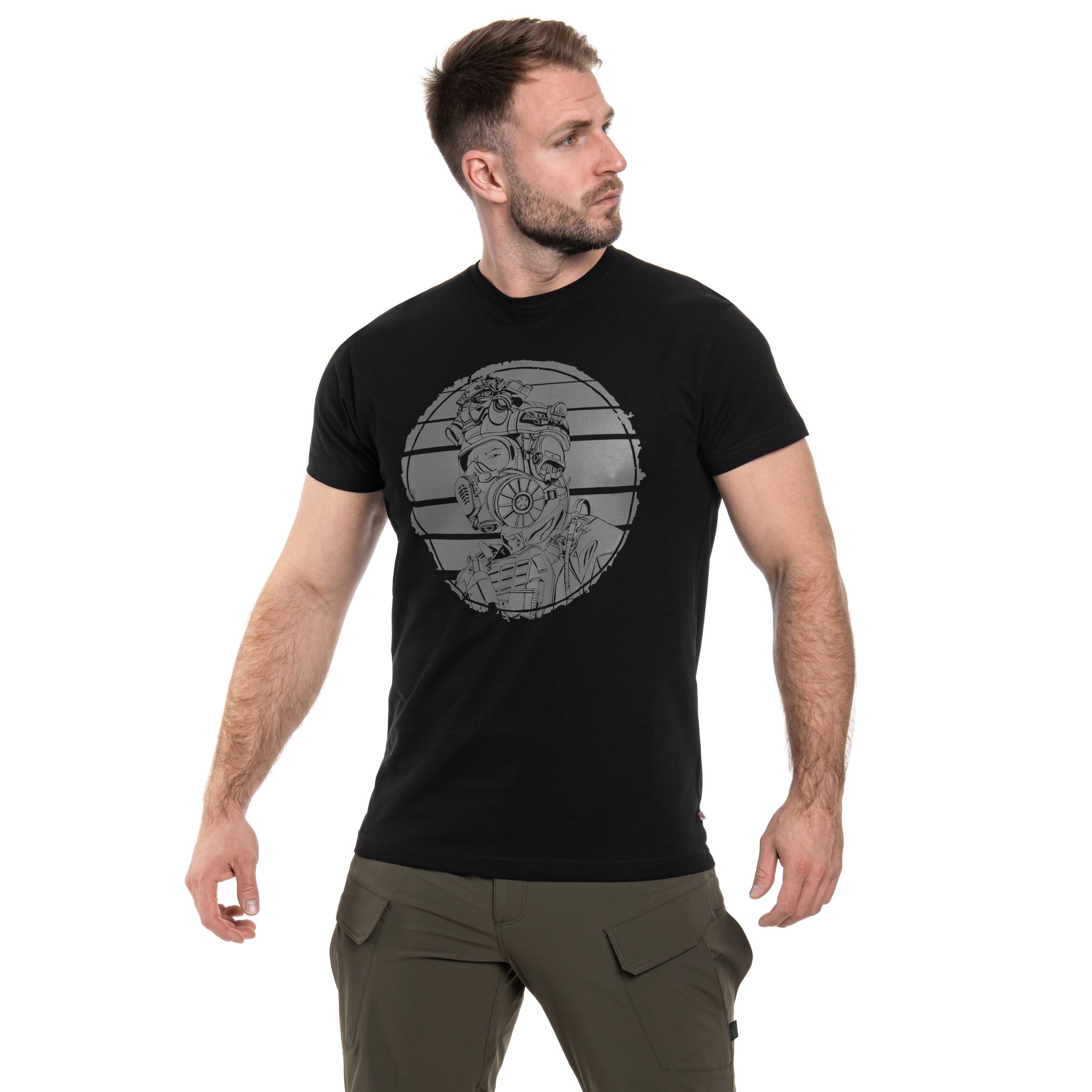 Maskpol - T-SHC-01 T-Shirt - Schwarz