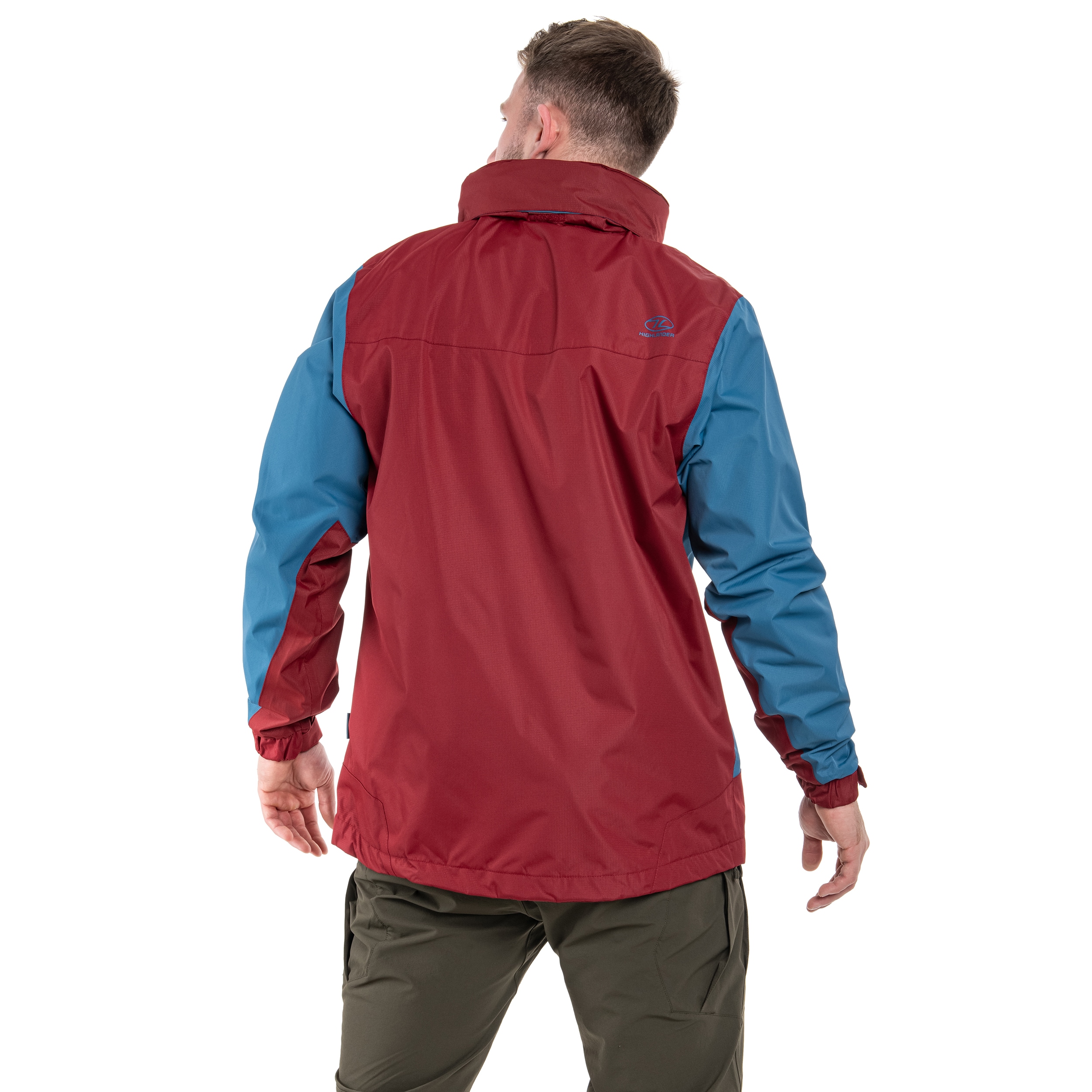 Highlander Outdoor - Kerrera Jacke - Petrol / Burgundy