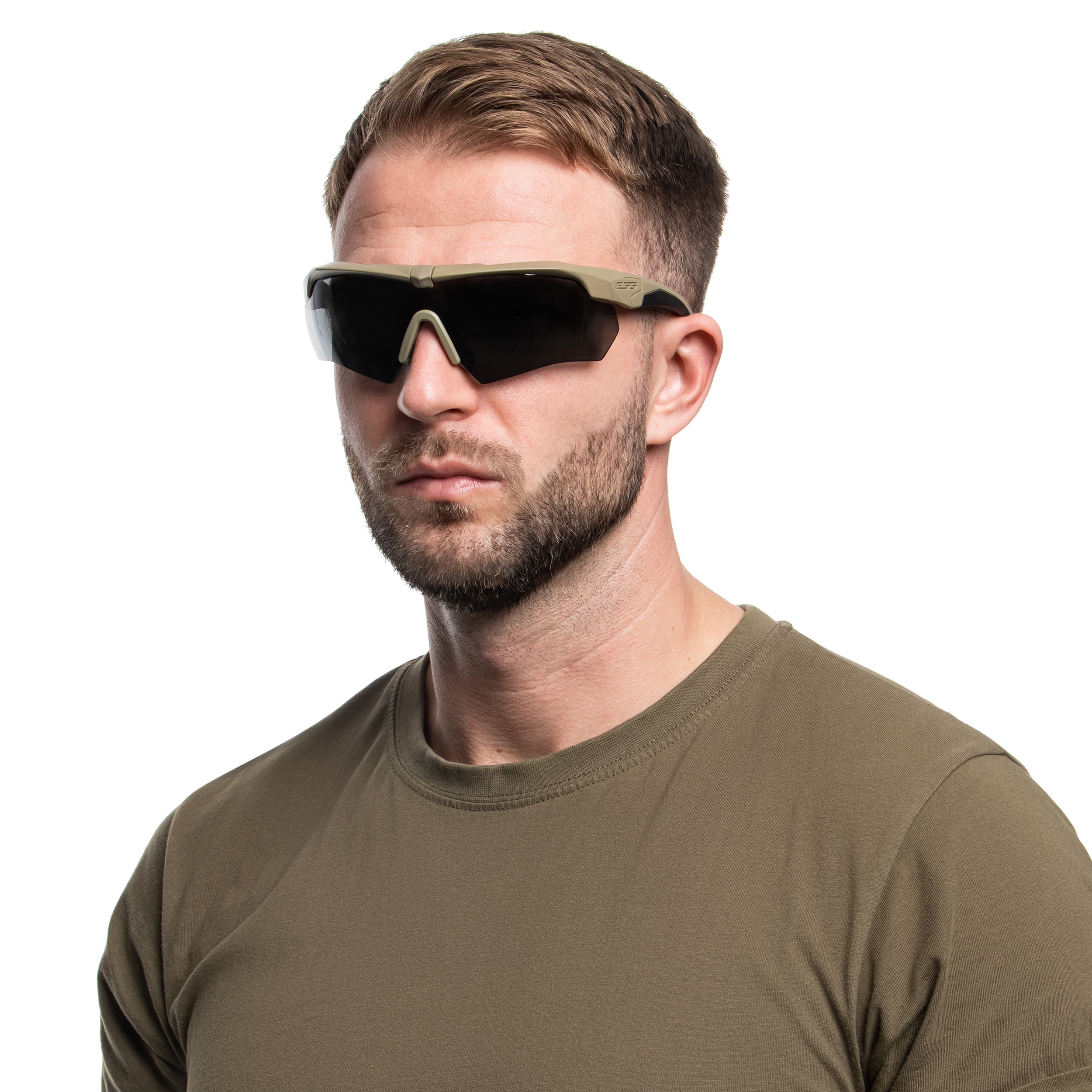 ESS - Crossbow One Taktische Schutzbrille - Terrain Tan