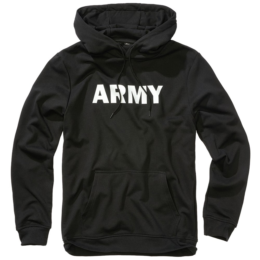 Brandit - Army Hoody Sweatshirt - Black