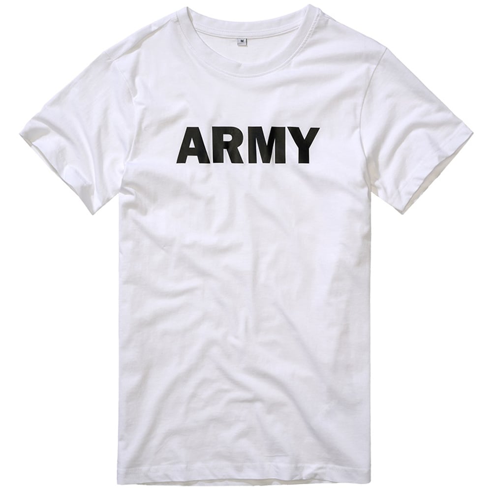 Brandit - Army T-Shirt - White