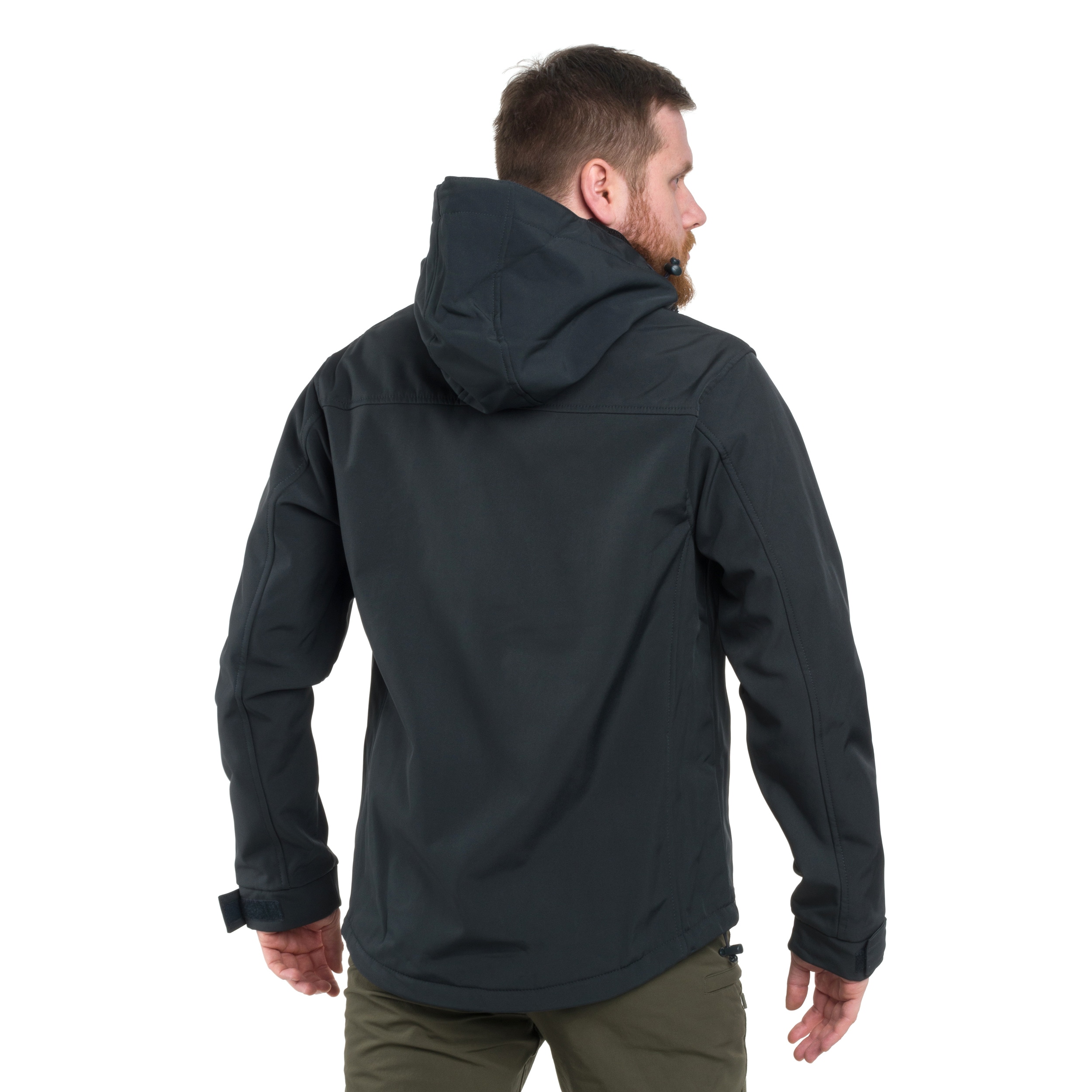 Brandit - Softshell Hurricane Jacke - Anthracite