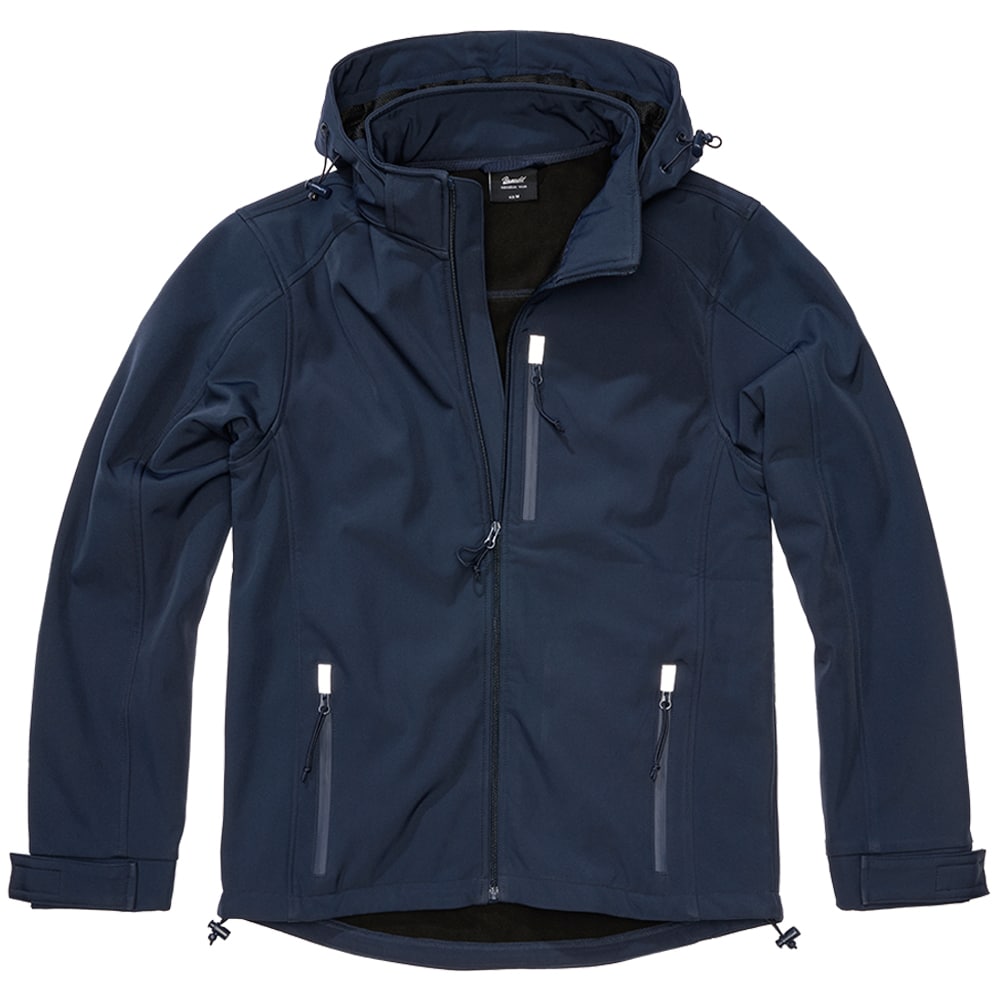 Brandit - Softshell Hurricane Jacke - Navy