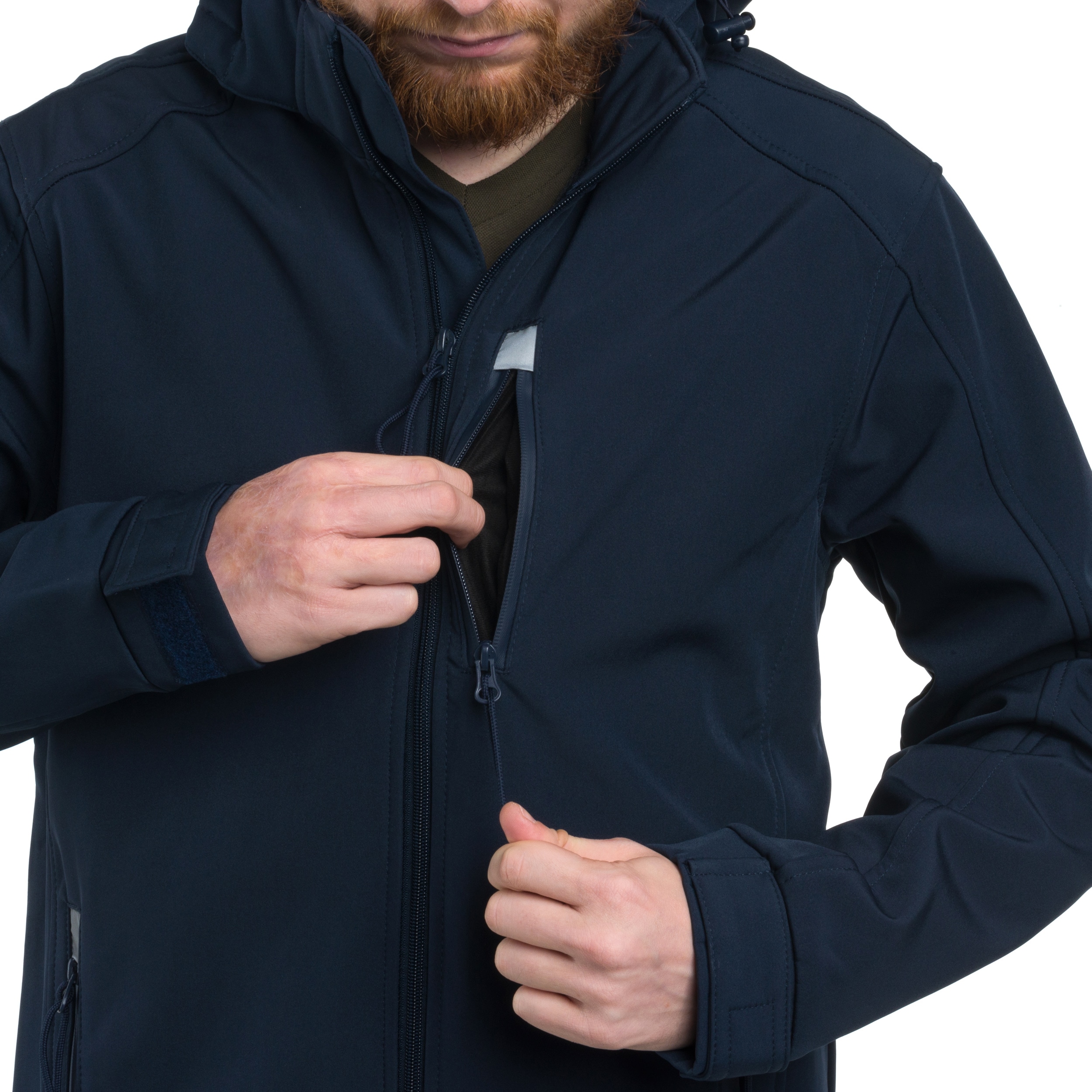 Brandit - Softshell Hurricane Jacke - Navy