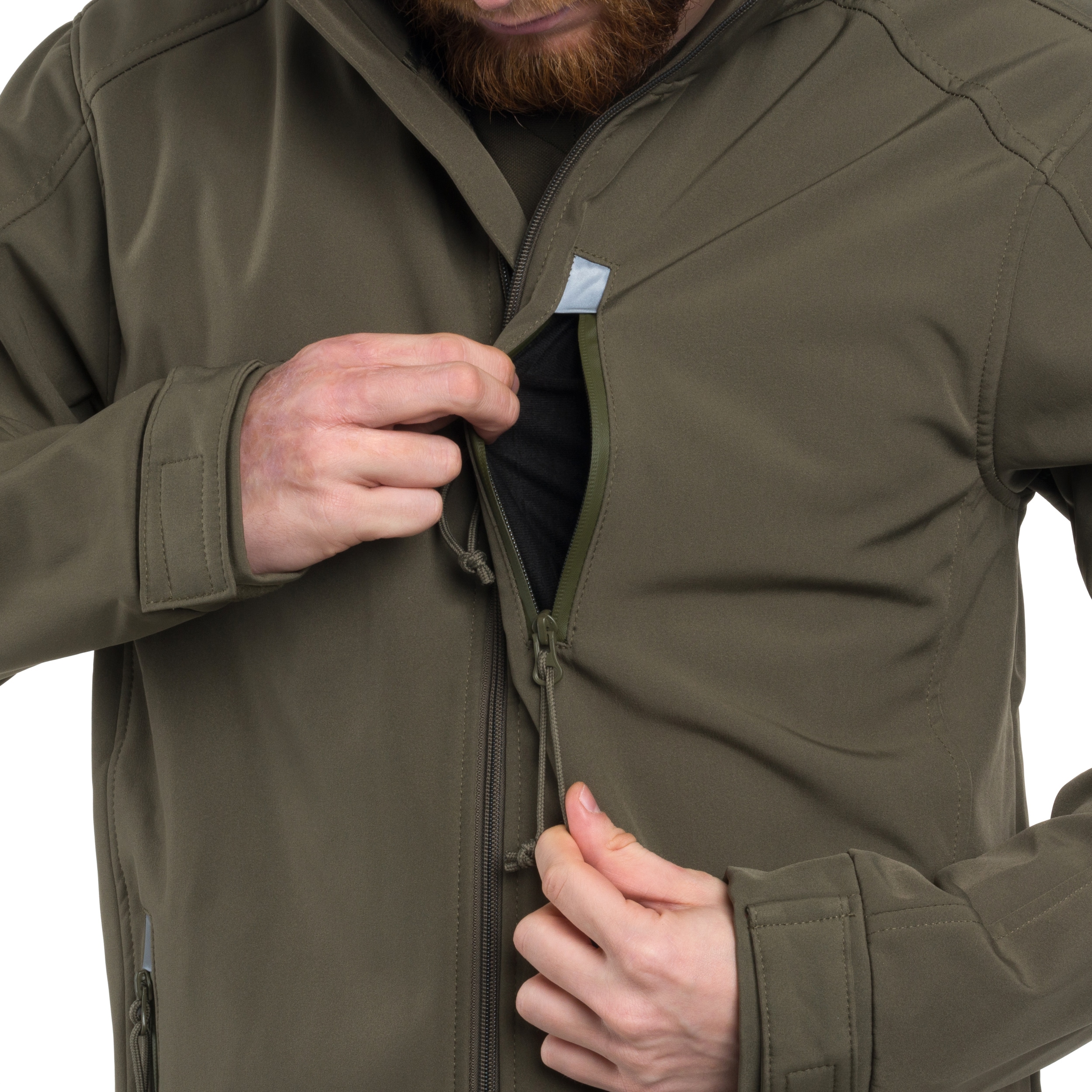 Brandit - Softshell Hurricane Jacke - Olive