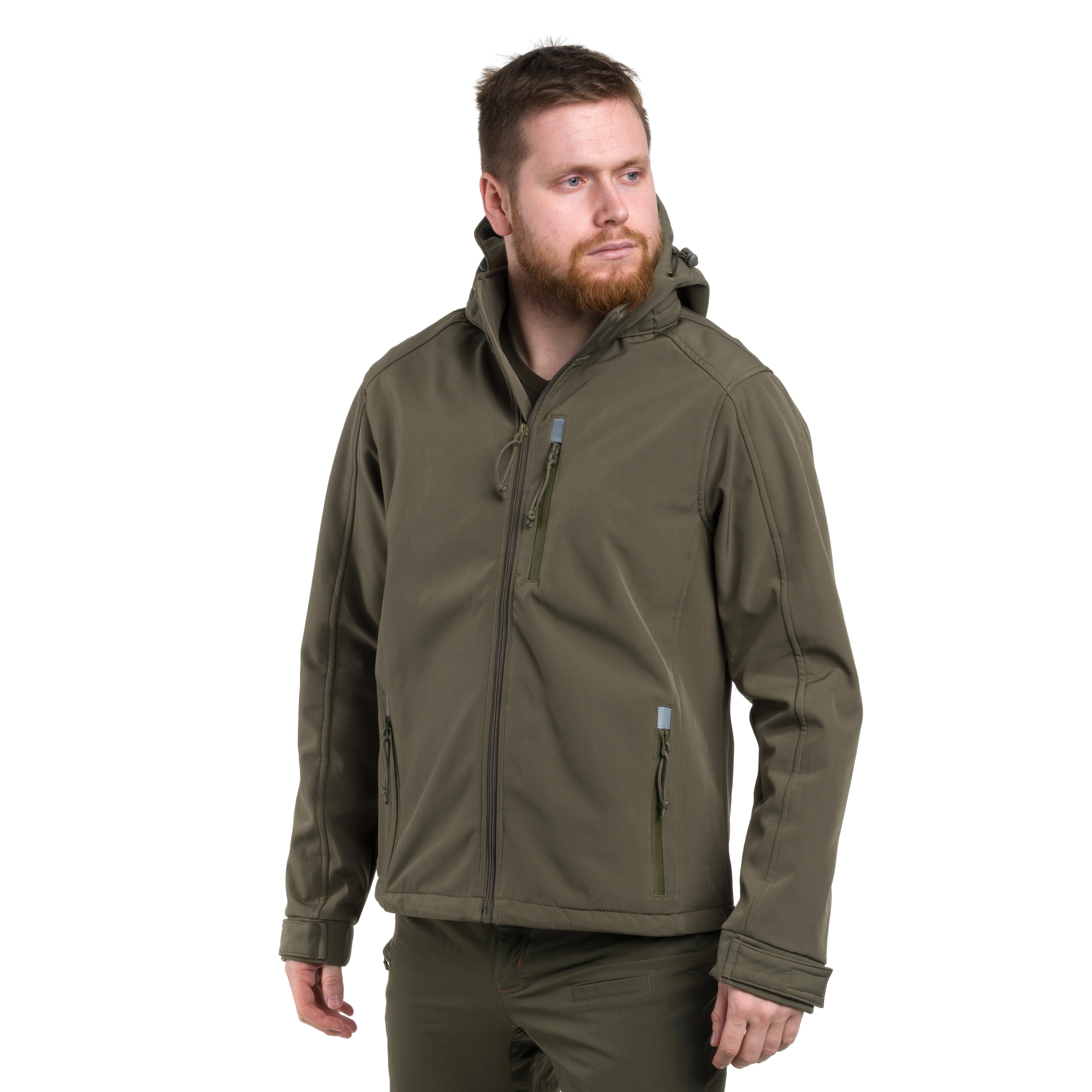 Brandit - Softshell Hurricane Jacke - Olive