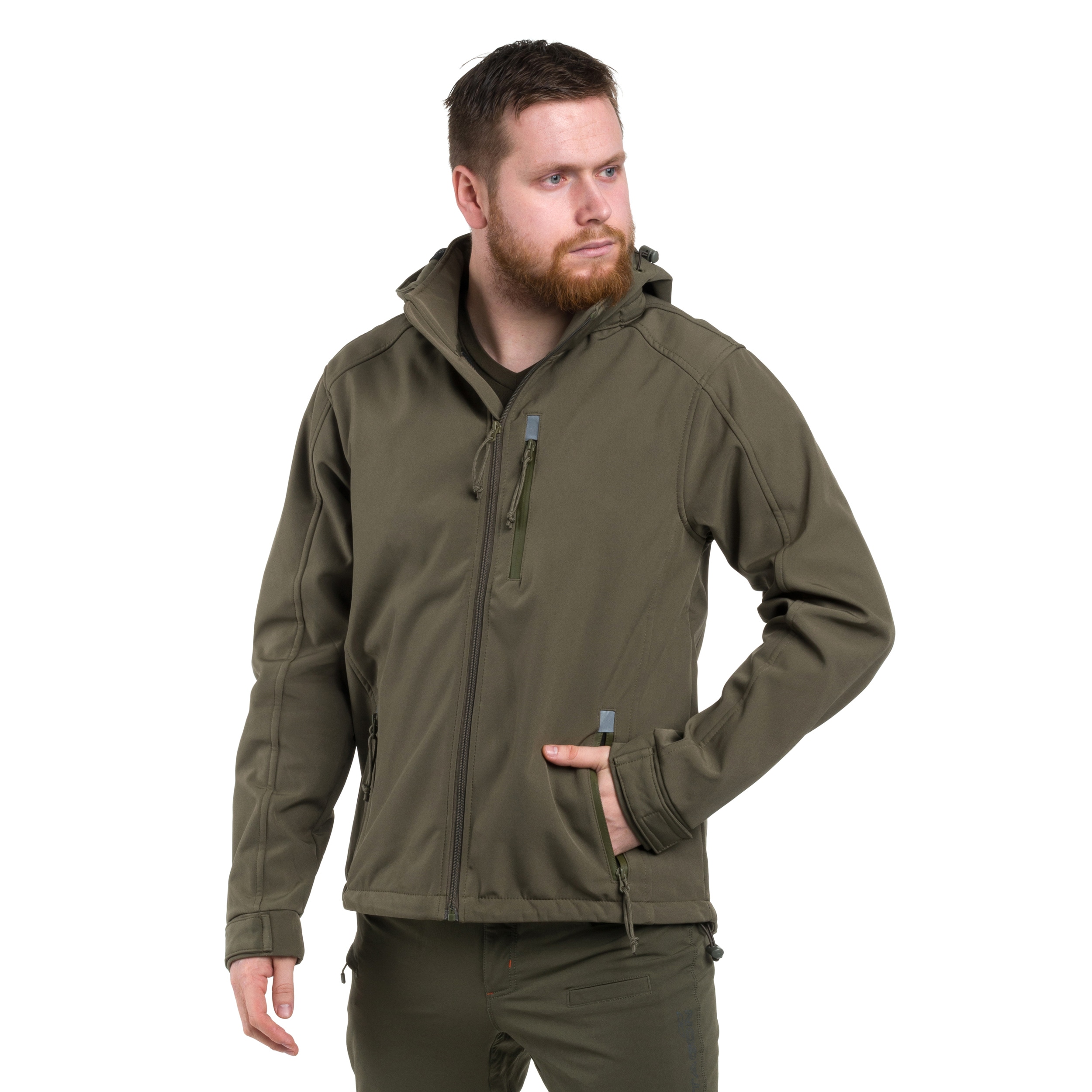 Brandit - Softshell Hurricane Jacke - Olive