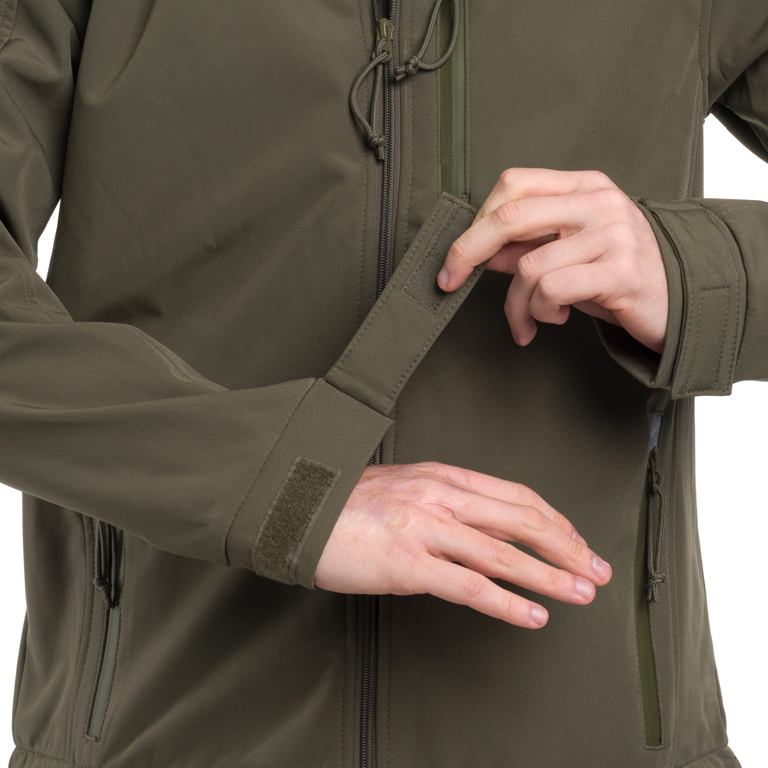 Brandit - Softshell Hurricane Jacke - Olive