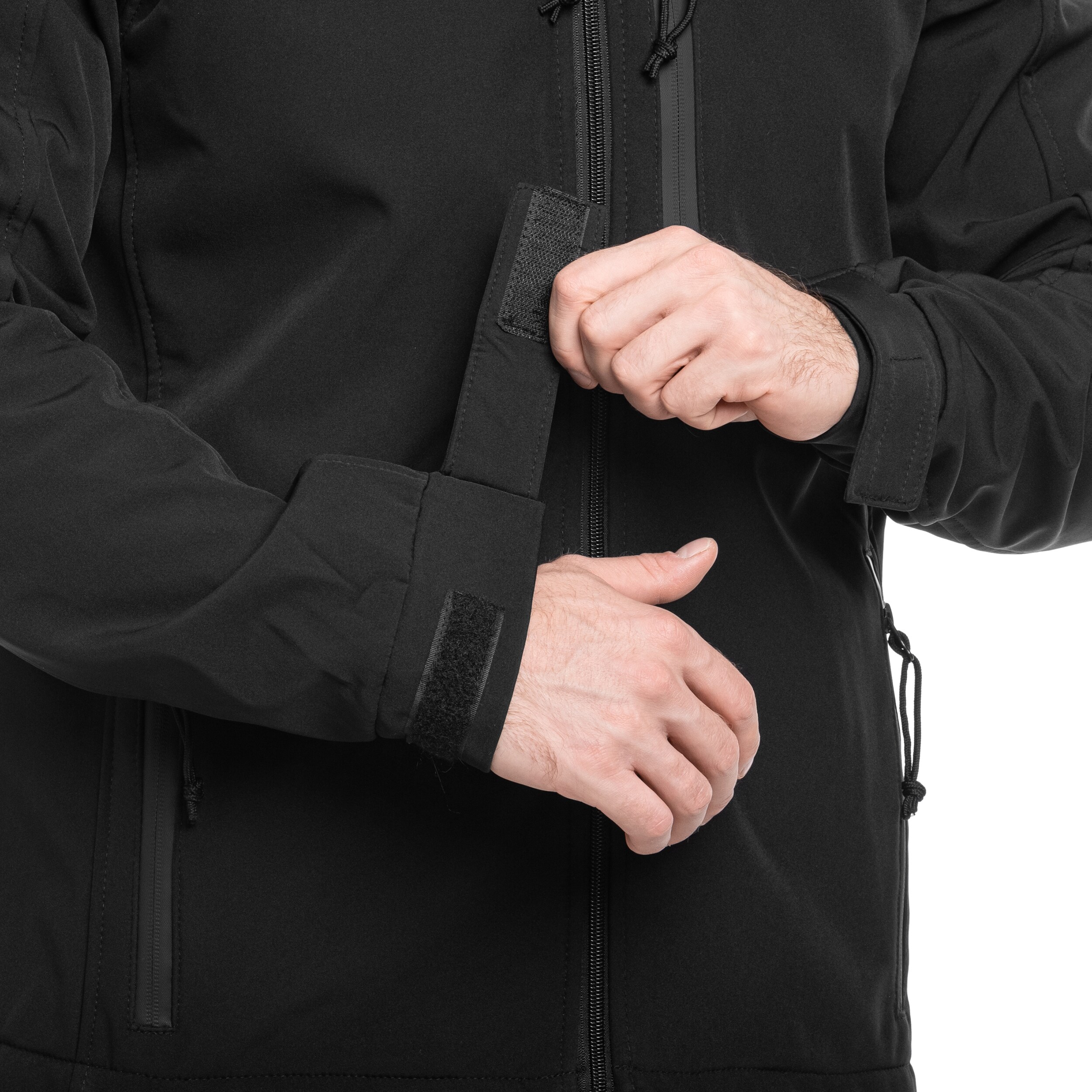 Brandit - Softshell Hurricane Jacke - Black