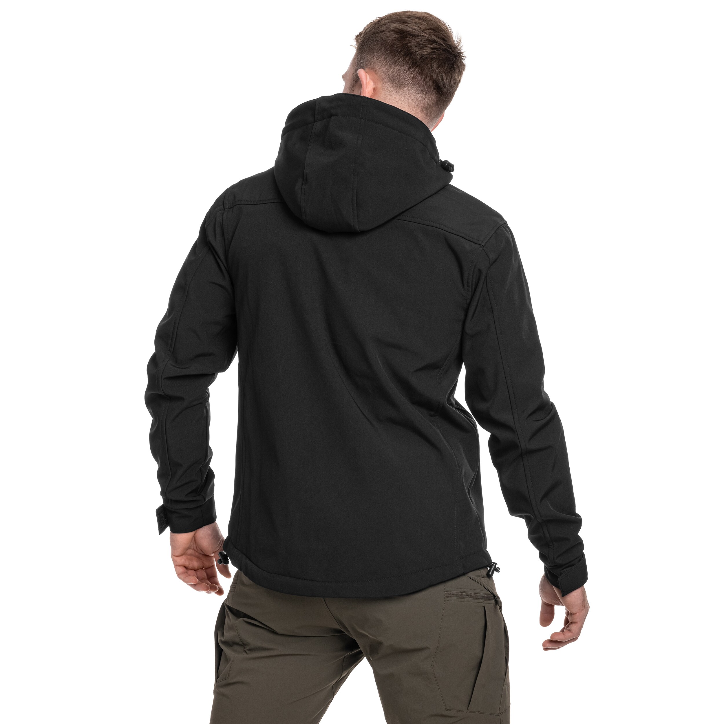 Brandit - Softshell Hurricane Jacke - Black