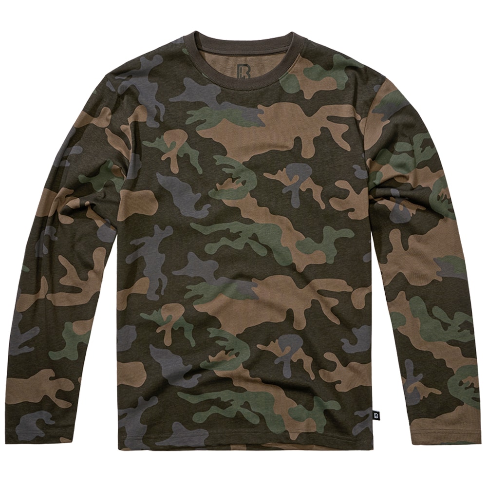 Brandit - Premium Long Sleeve T-Shirt - Dark Camo