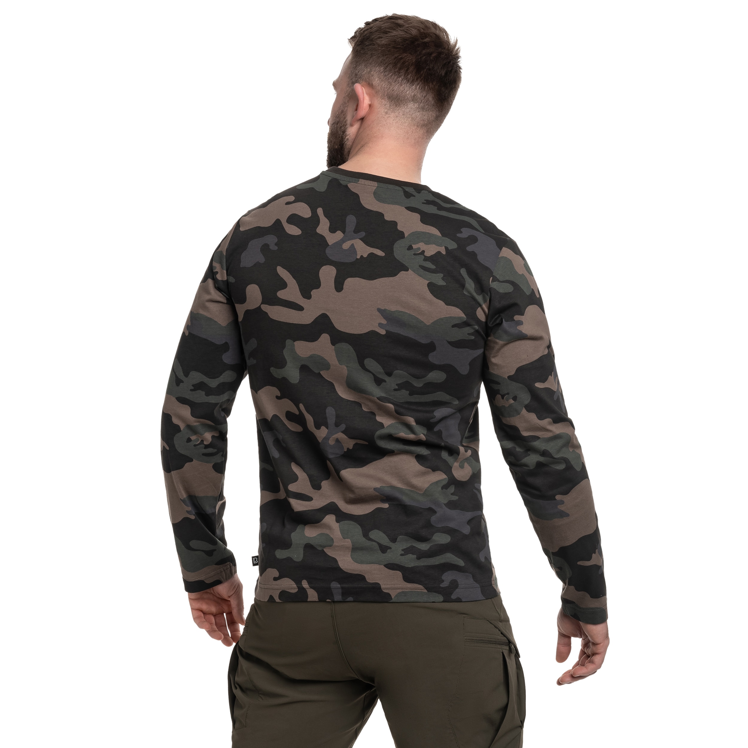 Brandit - Premium Long Sleeve T-Shirt - Dark Camo